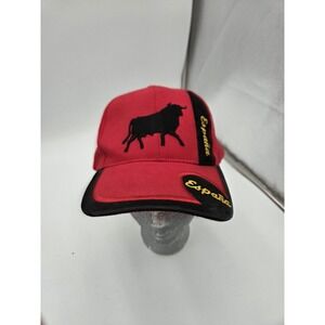 España Hat Cap Strap Back Bull Embroidered Mens 58cm Spain Souvenir Gift Travel